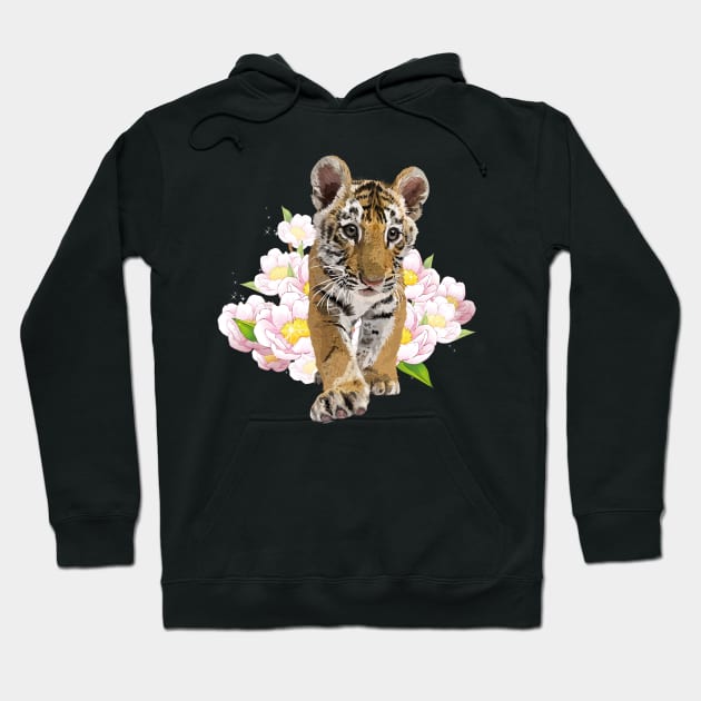 Bengal tiger Hoodie by obscurite
